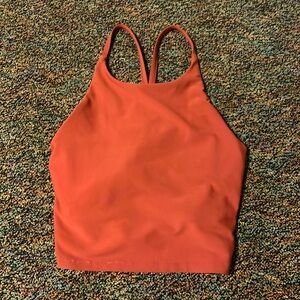 Burnt red athletic tank